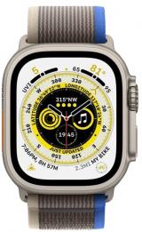 Apple Watch Ultra 49mm Cellular Titanium Black-Gray Trail Loop (S/M)