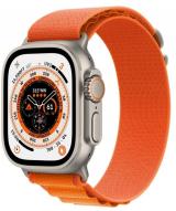 Apple Watch Ultra 49mm Cellular Titanium Orange Alpine Loop (Large)