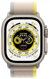 Apple Watch Ultra 49mm Cellular Titanium Yellow-Beige Trail Loop (M/L)