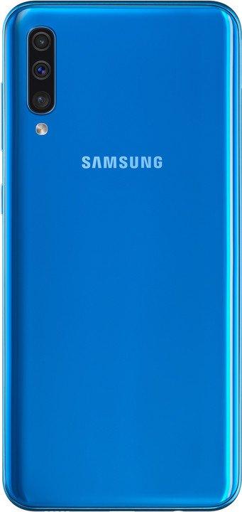 samsung a50 mobile blue colour